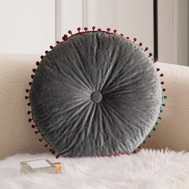 Fiudx Cojín de Silla Sólido, Suave, Transpirable y Cómodo, Soporte de Espuma Resistente, Asiento Multiusos, Ideal para Sala de Estar y Cocina, Ligero y Portátil, Tamaño 40 X 40 Cm.