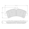 thumbnail image 2 of Juego Balatas De Freno Traseras GRC GCD1088 Honda Odyssey 2005-2010, 2 of 4