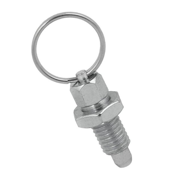 Index Plunger With Ring Pull Spring Loaded Lock Pin Pull Index M6-3 Stainless Steel