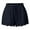 Navy, variant on QLEICOM Womens Shorts, Plus Size Shorts, Fashion Lace Plus Size Rope Tie Shorts Yoga Sport Pants Leggings Yoga Shorts, Running Shorts, Comfy Beach Shorts, Cycling Shorts Green L