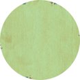 thumbnail image 1 of Ahgly Company Indoor Round Abstract Light Blue Modern Area Rugs, 6' Round, 1 of 4
