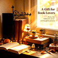 thumbnail image 5 of Ghost Library Shelf Light - Iron Craft Battery Operated Night Light, Hanging & Standing Bookcase Lamp, Halloween Decor & Gift for Literary Lovers, 5 of 5