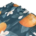 thumbnail image 3 of Yayeee Shower Curtain with Hooks 72"x72" Waterproof Fabric Bathroom Hanging Decor, Oranges Pattern, 3 of 5