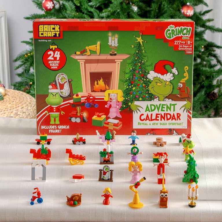 Brickcraft, Grinch Advent Calendar, Christmas - Walmart.com