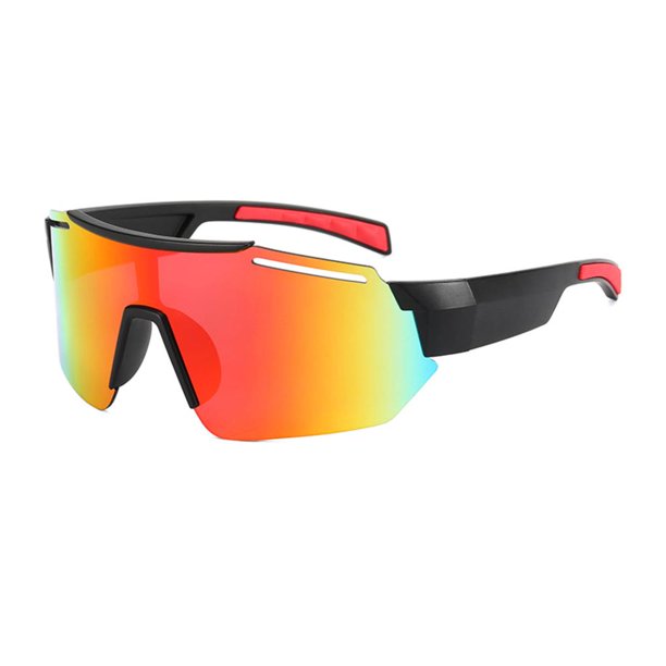 Eigraketly Gafas deportivas coloridas frescas cómodas transparentes anti-gafas de sol Ciclismo No. 4 Eigraketly OD010391-04