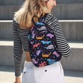 thumbnail image 5 of Easygdp Cartoon Dinosaur Mochila de Lona Resistente para Laptop, Compatible con Laptops de 15 a 17 pulgadas, Ideal para Escuela, Trabajo y Viajes-Medium, 5 of 5