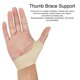 thumbnail image 3 of Soporte Para Pulgar, Estabilizador De Pulgar Para Artritis, Negro, Talla única, Movilidad Y Estabilidad Con Soporte Versátil Y Respetuoso Con La Piel, 3 of 8