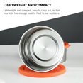 thumbnail image 2 of Shisuyan Stainless Steel Bento Lunch Box Food Storage Orange 1Set, 2 of 9