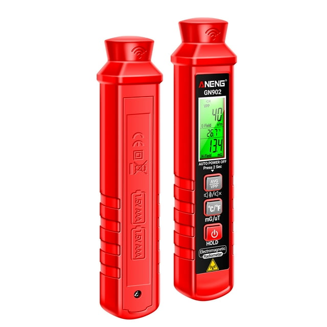 ANENG Radiation tester,Tester Portable Lcd Ray Meter Field Lcd X Ray Field Field Temperature Office Handheld Tester Portable X Ray Meter Portable Lcd X Meter Field Field Dsfen Buzhi