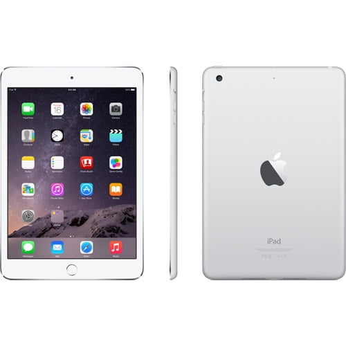 Restored Apple iPad mini 3 64GB Wi-Fi, Silver (Refurbished)