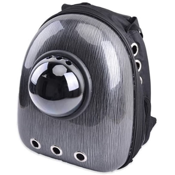 Pet Carrier Backpack Deluxe Pet Carrier for Small Cats and Dogs, Puppies Ventilated Design Safety Features and Cushion Back Support for Travel, Outdoor Use(Black)