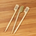 thumbnail image 2 of BambooMN Beef Meat Marking Bamboo Paddle Skewer Picks - 3.5" (8.9cm) - 300 Pieces, 2 of 5