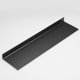 thumbnail image 3 of Estantes de pared de metal, estantes flotantes negros, estantes de baño, estantes de exhibición de pared, estantes de cocina (30 cm negros), 3 of 5