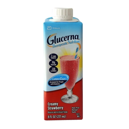 Glucerna Therapeutic Nutrition for Diabetes People, Creamy Strawberry