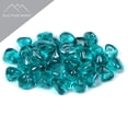thumbnail image 3 of Blue Ridge Brand Reflective Fire Glass Diamonds - Professional Grade Fire Pit Glass - 1" Reflective Glass for Fire Pit and Landscaping - Bulk and Contractor Quantities Available, 3 of 7
