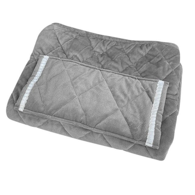 Yatlte Electric Heated Blanket for Office/Desk, Heated Shawl Heated Throw Blanket with Hand Pocket Warm Knee Foot Shawl Plush Knee Warmer Lunch Breack Electric Heated Blanket
