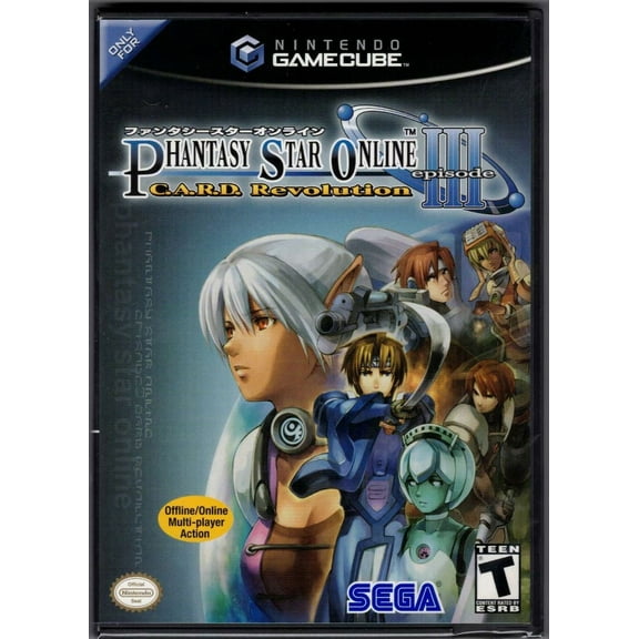 Phantasy Star Online Episode III C.A.R.D Revolution (Nintendo Gamecube)