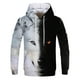 thumbnail image 3 of Sudadera con capucha de lobo juvenil para hombre, moda 3D, ropa de calle holgada con estampado de lobo, sudadera divertida de hip hop callejero con animales 2021, 3 of 5