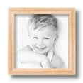 thumbnail image 2 of ArtToFrames 7x7" Hard Maple Wood Picture Frame, Brown Wood Poster Frame, with Regular Glass and 2 (FBPL-4879), 2 of 7