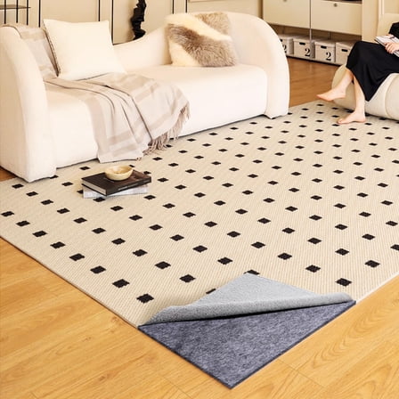 Felt Rug Pad, 8x10 Ft Extra Large Area Rug Cushioned Carpet Pad