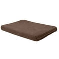 thumbnail image 3 of FurHaven Pet Dog Bed | Deluxe Orthopedic Quilted Suede Mattress Pet Bed for Dogs & Cats, Espresso, Large, 3 of 3