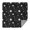 Black White Zodiac, variant on Black White Zodiac Sun Moon Pattern Square Tablecloth,Waterproof Square Table Cover,Wipeable Spillproof Washable Table Cover for Home Kitchen Party Decor 52"x52"(132x132cm)