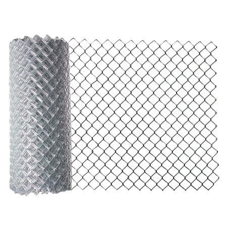 ALEKO Galvanized Steel Chain Link Fence Fabric - 11.5-AW Gauge - 4 X 50 Feet (1.2 X 15m)