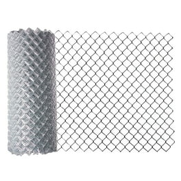 YardGard 48 in. H X 50 ft. L Galvanized Steel Chain Link Fence Silver YardGard 48 in. H X 50 ft. L Galvanized Steel Chain Link Fence Silver