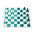 thumbnail image 3 of Portable Travel Chess Game Set Roll Up Chess Board Set for Family Gatherings TravelKing Height 75MM, 3 of 6