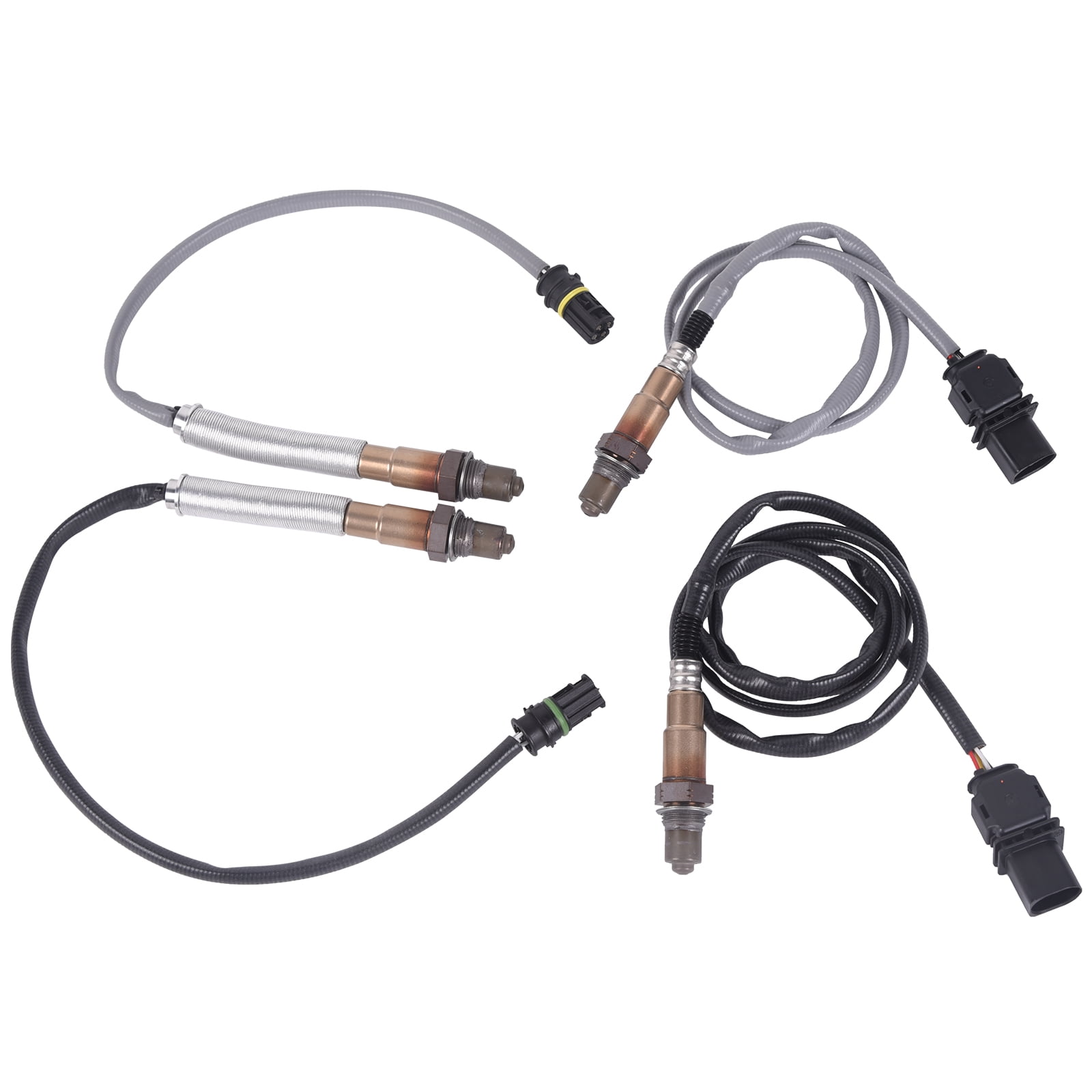 TOPAZ 4Pcs Upstream &Downstream Oxygen O2 Sensor Fits BMW X3 X5 Z4 135i 335i 328i 528i 11787558055 11787558073 11787545075 11787545074
