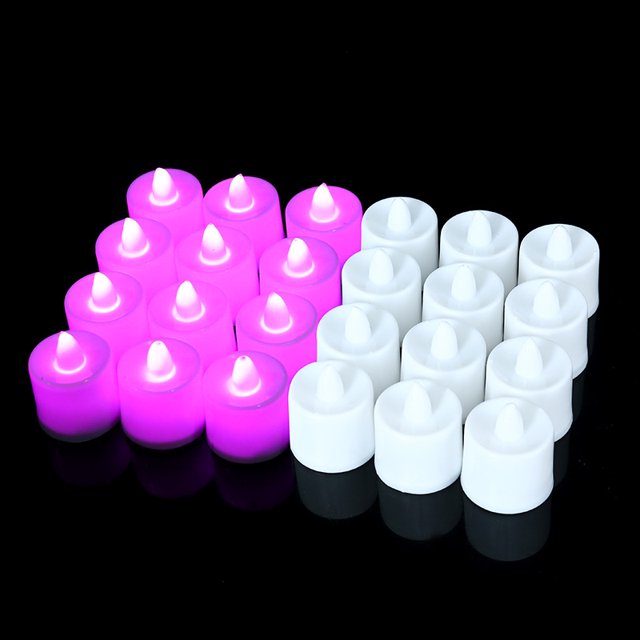 Lámpara de vela electrónica, lámpara de vela led, creativa, para bodas, cumpleaños, bodas, lugar de celebración, accesorios, vela electrónica
