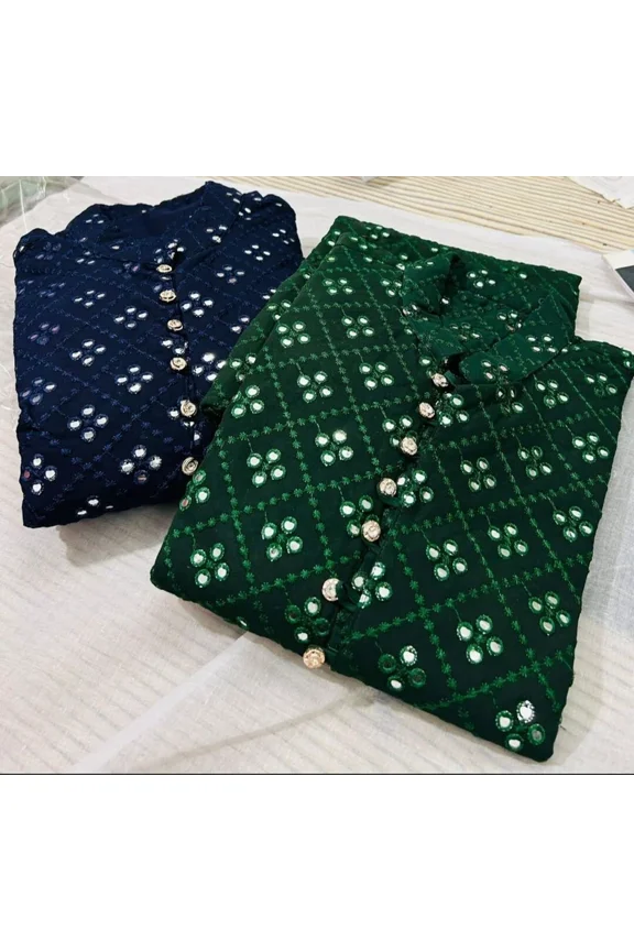 Indian mens traditional and party wear kurta set for man mirror work kurta pajama set fancy work kurta shirt full sleeve long langht kurta