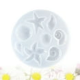 thumbnail image 2 of Food-grade Silicone Mold 3D Ocean Sea World Embossing Fondant Cake Mold Cupcake Baking Mold, 2 of 6