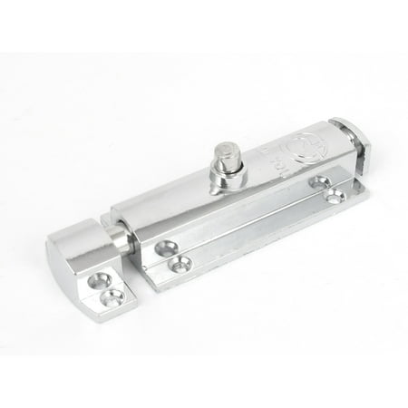 Spring Latch Door Lock - 85mm Long Spring Push Button Door Gates Security Latch Sliding Lock Bolt