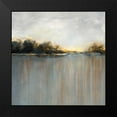 thumbnail image 2 of Nan 20x20 Black Modern Framed Museum Art Print Titled - Rainy Sunset I, 2 of 5