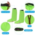 thumbnail image 4 of Unique Bargains Waterproof Shoe Covers, Rain Shoe Cover Snow Boot Covers, L, Green, 4 of 5