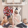 thumbnail image 3 of Visland 14" Dart Board for Kids, Christmas Decoration Dart Board with Sticky Balls, Indoor/ Sport Outdoor Fun Party Play Game Toys, Birthday Gifts for Boys Girls, 3 of 5
