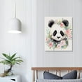 thumbnail image 3 of Nawypu  Young Panda Canvas Wall Art Animals Cute Baby Panda Canvas Poster Wall Art Decoration For Washing room Children's room Bathroom Office Home Decoration, 3 of 4