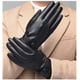 thumbnail image 5 of Guantes de invierno para hombre, guantes de forro polar de piel sintética con pantalla táctil a prueba de viento para hombre (grande) Ormromra CJWUS-3383, 5 of 6