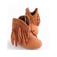 thumbnail image 2 of Newborn Toddler Fringe Tassel Winter Boots Baby Infant Boy Girl Soft Soled Shoes, 2 of 6