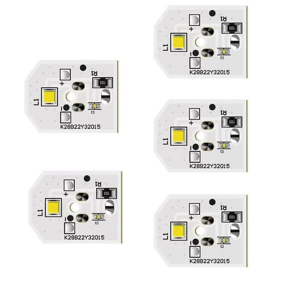5x For GE Refrigerators Quality LED Light Boards Perfect Fit for Seamless Brightness Restoration