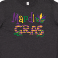 thumbnail image 4 of Inktastic Argyle Mardi Gras Youth T-Shirt, 4 of 5