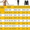 thumbnail image 5 of Trajes de Sauna sin costuras para mujer, mallas deportivas moldeadoras de cuerpo, entrenador de cintura, camisas adelgazantes, conjuntos de ropa moldeadora, 5 of 5
