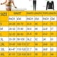 thumbnail image 5 of Trajes de Sauna sin costuras para mujer, mallas deportivas moldeadoras de cuerpo, entrenador de cintura, camisas adelgazantes, conjuntos de ropa moldeadora, 5 of 5