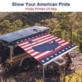 thumbnail image 6 of Yescom 7.7x8.2 Ft Carside Awning Replacement Fabric with Side Wall Roof Rack Overland, 6 of 9
