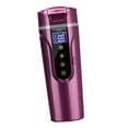 thumbnail image 3 of 450ml Car Heating Mug 24V/12V Electric Travel Kettle Portable Variable Temp Control for Car Truck Car Kettle Water Boiler for Tea Water Violets, 3 of 8