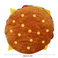 thumbnail image 4 of Khall Coussin Décoratif pour la Maison, Coussin Doux, Coussin Burger Simulé Coussin Lombaire de Sofa Super Doux Coussin Décoratif pour Enfant, 4 of 8