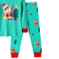 thumbnail image 4 of WIBACKER 2-7T Little Boys Girls Christmas Pajamas Sets for Kids Cotton Snug Fit 2Pcs Sleepwear - Santa Claus, 4 of 7