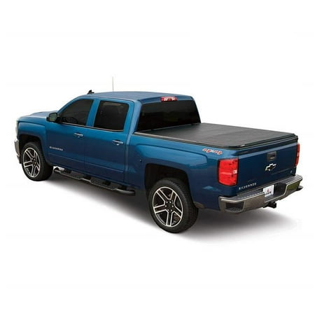 Leer 633300 5 ft. 8 in. Latitude Soft Tri-Fold Truck Bed Tonneau Cover without Multi-Pro Tailgate for 2019 Plus GM Sierra