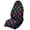 Colorful Dog Paw Print, variant on Uorisanigo Car Seat Cover Protector Pink Sunset Palm Tree Universal Front Seat Covers Waterproof Towel Seat Covers for Most Vehicles, Easy to Install Sweatproof Vehicle Seat Protector